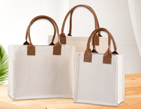 Cotton Canvas 2024 Mode Custom Lady Bag Großhandel Personalisiertes Geschenk Schwarz schwarz