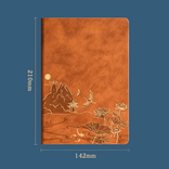 Leder Großhandel kundenspezifische personalisierte Comperate Office Geschenkbox Sets Notebook rot