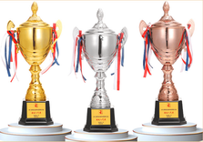 Resin Custom Wholesale Sports,Racing,Competion,Corperate Anuual Award Metal Cups&Trophy Golden
